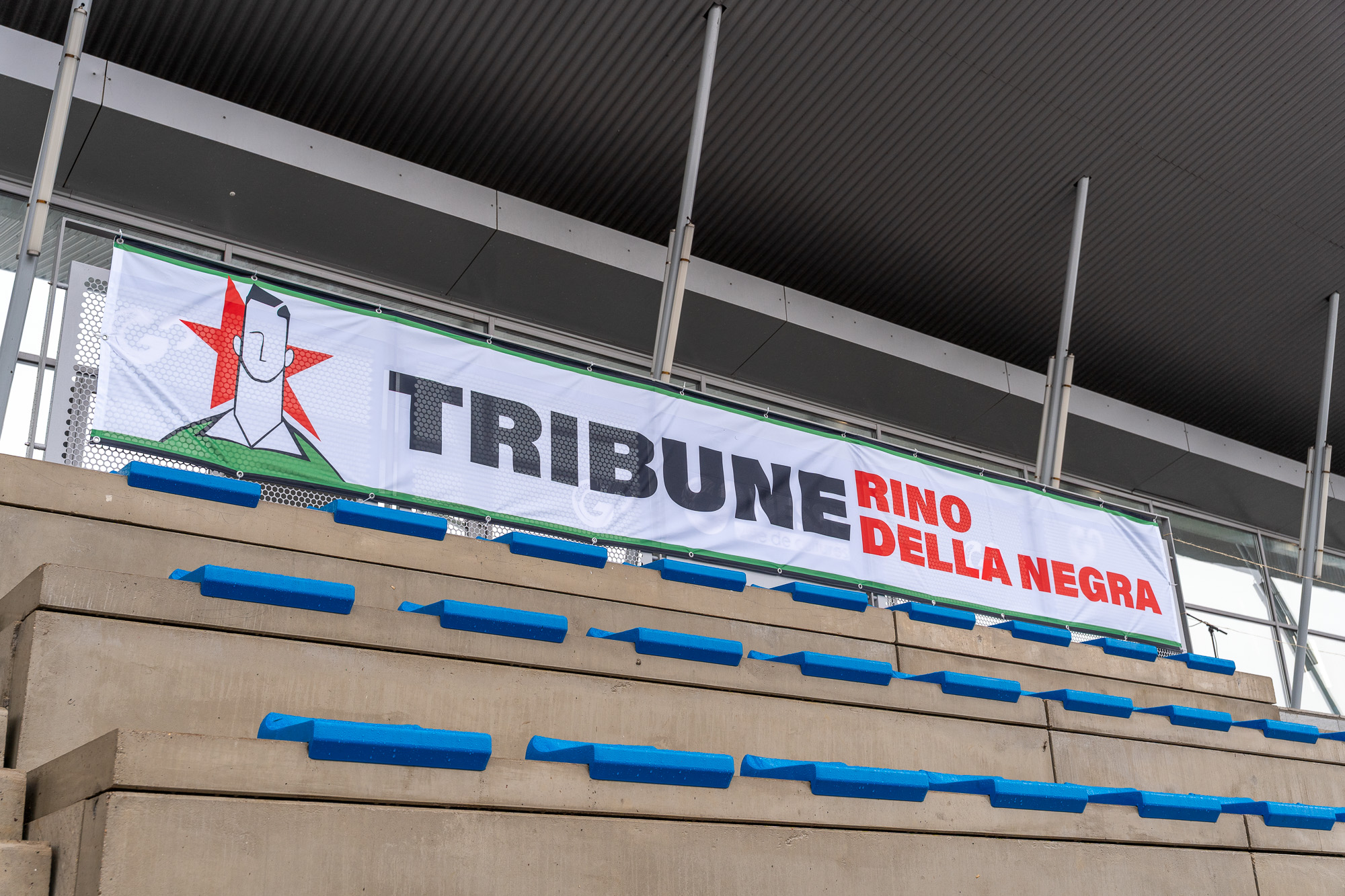 Inauguration de la tribune Rino Della Negra